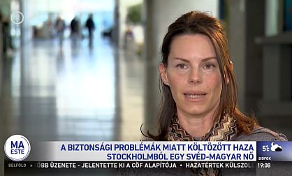 Natalie Contessa a svéd helyzetről - M1 interjú